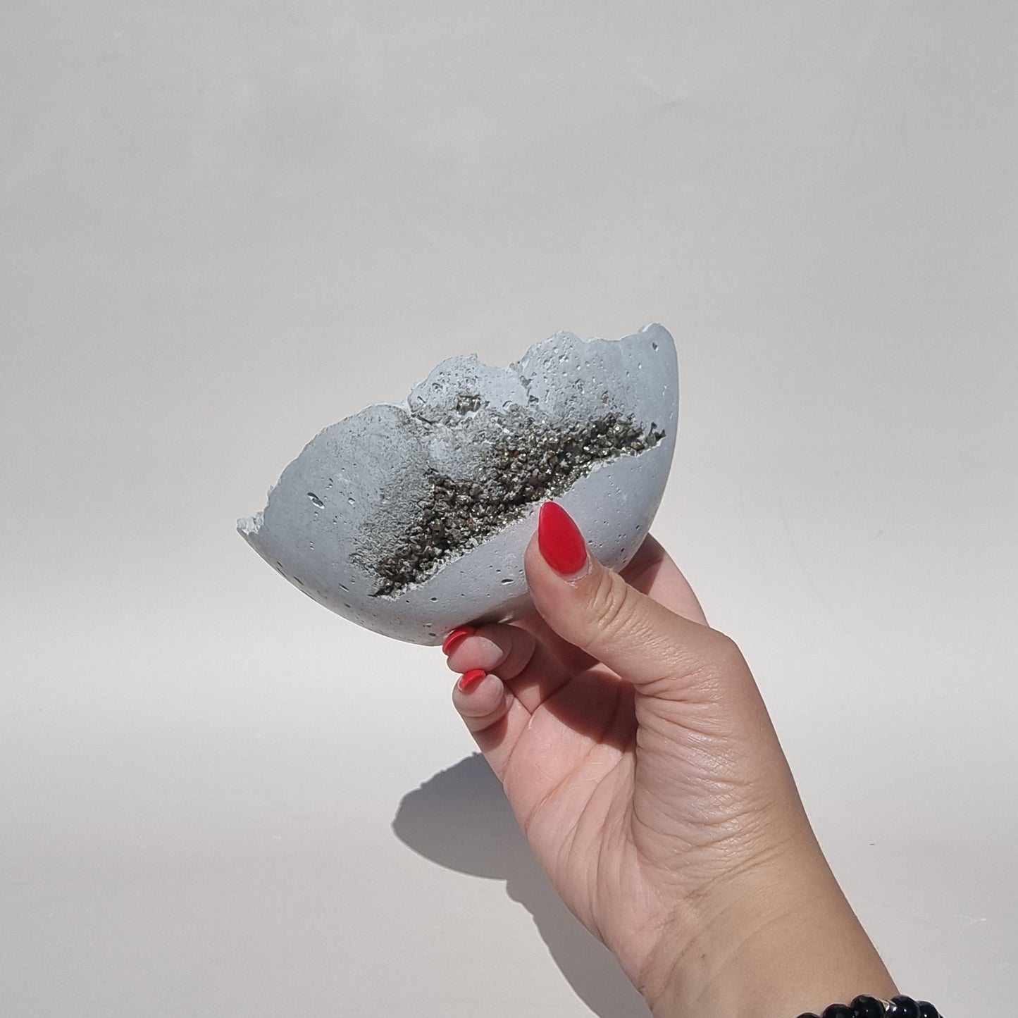 WILLPOWER | Concrete & Crystal Candle Bowl