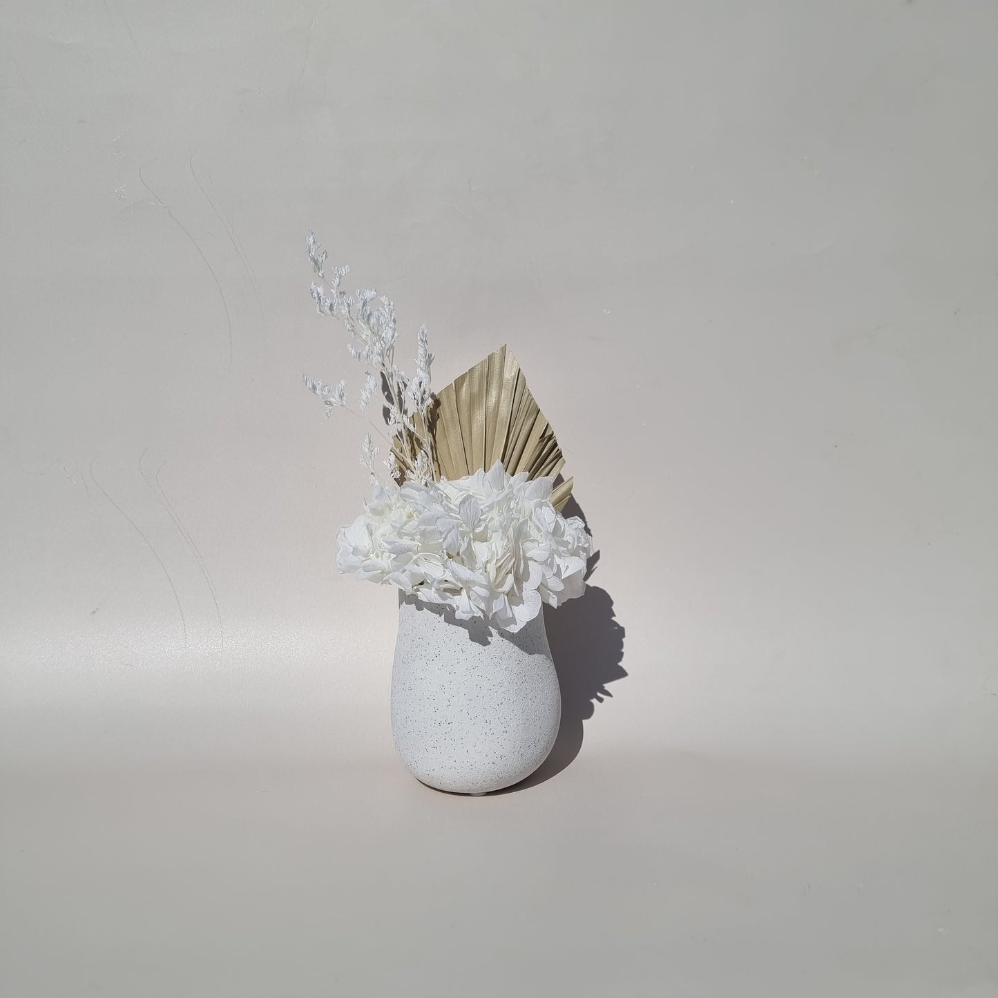 IVY | Mini Arrangement in White Vase