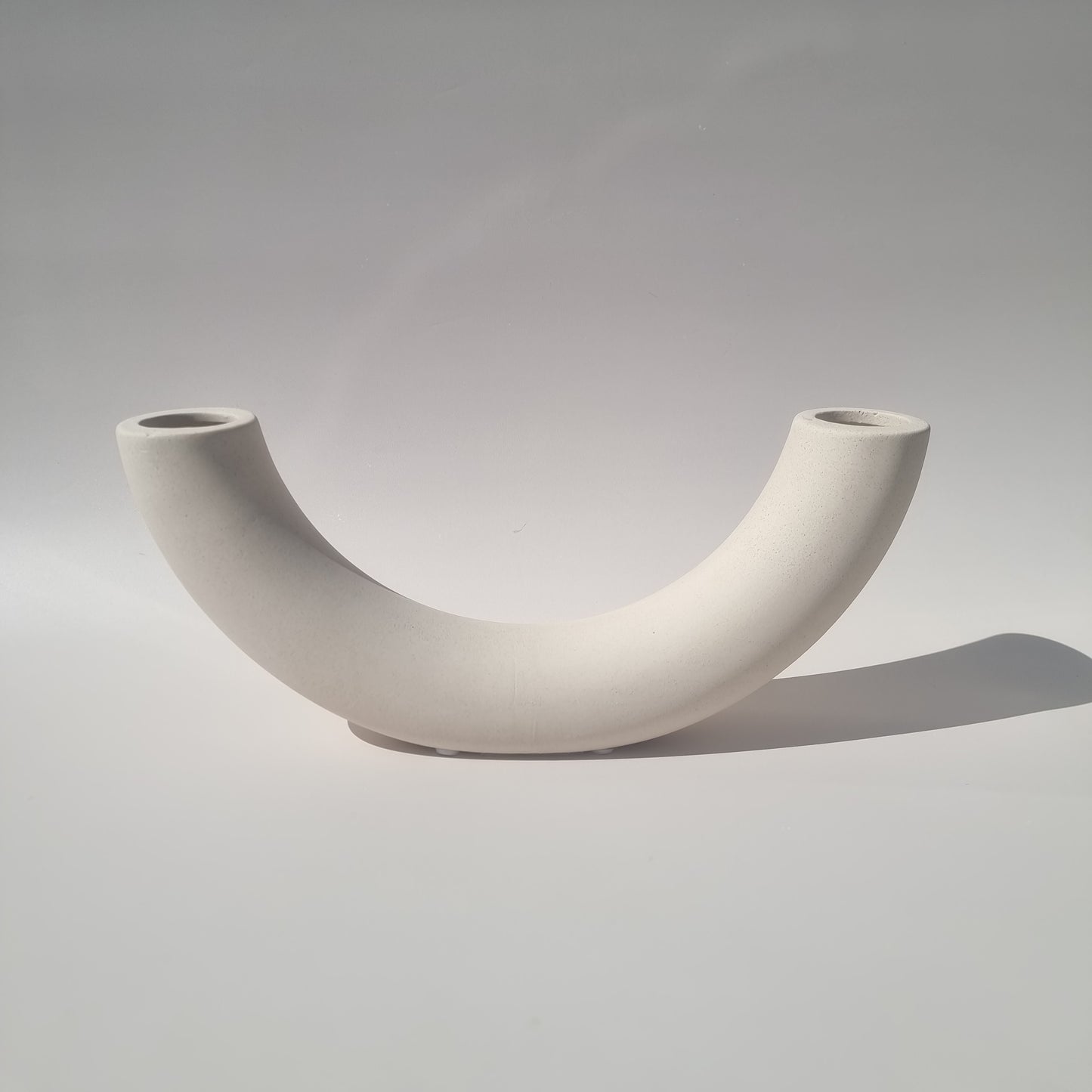 UMA | White Sand Vase