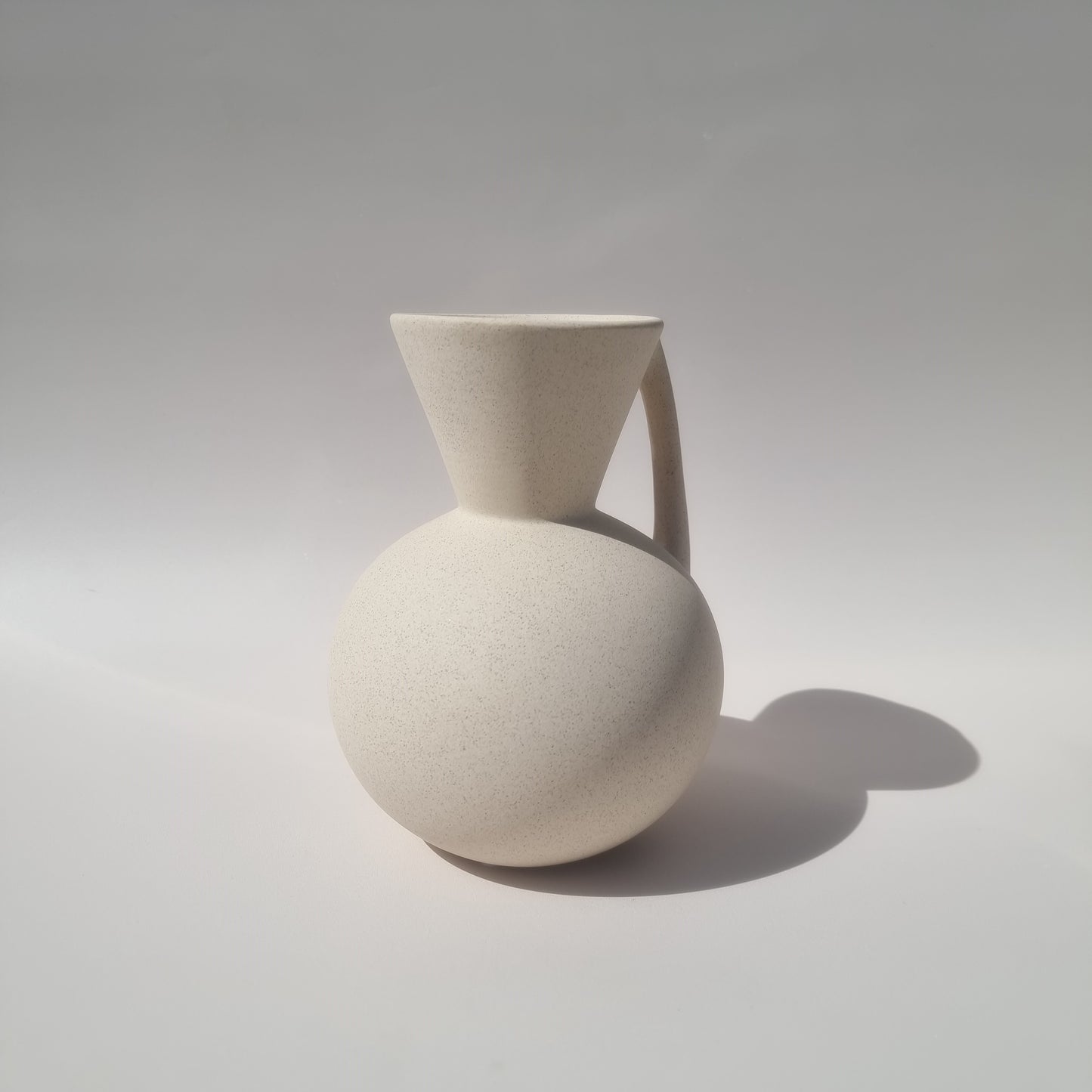 BELL | White Sand Vase