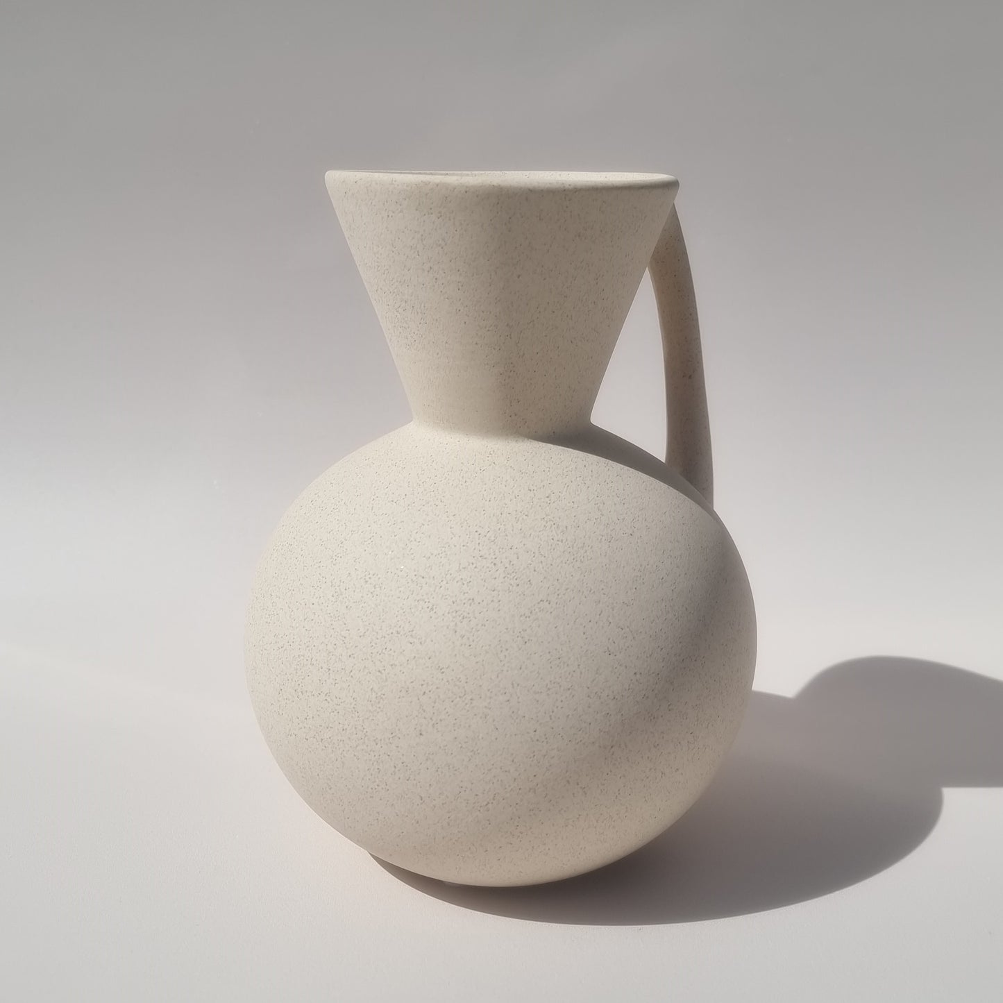 BELL | White Sand Vase