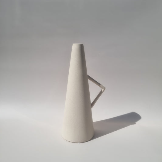 PENELOPE | White Sand Vase